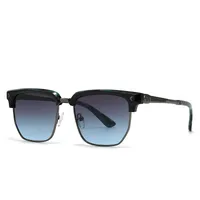 Casual Modern Style Solid Color Pc Polygon Full Frame Glasses main image 3