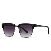 Casual Modern Style Solid Color Pc Polygon Full Frame Glasses main image 4
