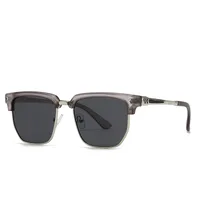 Casual Modern Style Solid Color Pc Polygon Full Frame Glasses sku image 6