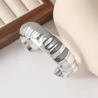 Vintage Style Irregular CCB Women's Bangle sku image 4