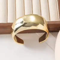 Vintage Style Irregular CCB Women's Bangle sku image 1
