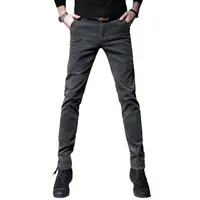 Premium Autumn Corduroy Trousers For Men, Slim Fit Straight Leg Business Casual Office Pants main image 5