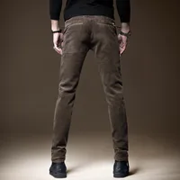 Premium Autumn Corduroy Trousers For Men, Slim Fit Straight Leg Business Casual Office Pants main image 4
