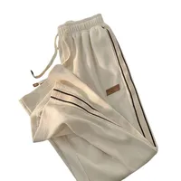Corduroy Men's Pants Spring/Autumn Casual Loose - Fit Striped Straight - Leg Joggers Urban Street Style Sweatpants main image 3