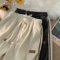 Corduroy Men's Pants Spring/Autumn Casual Loose - Fit Striped Straight - Leg Joggers Urban Street Style Sweatpants main image 5