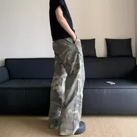 Men's Casual Vintage Style Solid Color Basic Model Full Length Casual Pants main image 2