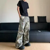 Men's Casual Vintage Style Solid Color Basic Model Full Length Casual Pants main image 4