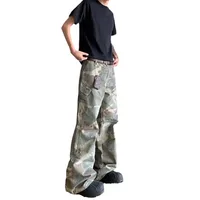Men's Casual Vintage Style Solid Color Basic Model Full Length Casual Pants main image 3