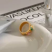 Modern Style Simple Style Geometric 304 Stainless Steel Women's Rings main image 8