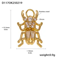 18K Gold Plated Geometric Pendant sku image 11