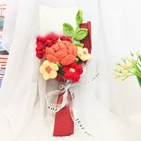 1 Piece Flower Indoor Date Knit Romantic main image 1