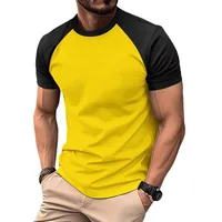 Men's T-shirt Pullovers Short Sleeve Men's Polo Shirts  Solid Color main image 2