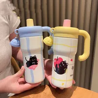 Cute Cat 316 Stainless Steel  Thermos Cup 1 Piece main image 1