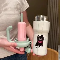 Cute Cat 316 Stainless Steel  Thermos Cup 1 Piece main image 3