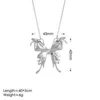Elegant Simple Style Solid Color 304 Stainless Steel Titanium Steel Plating 18K Gold Plated Women's Earrings Necklace main image 2