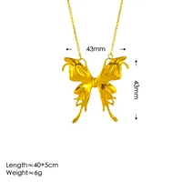 Elegant Simple Style Solid Color 304 Stainless Steel Titanium Steel Plating 18K Gold Plated Women's Earrings Necklace main image 5