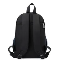 Men's Oxford Cloth Letter Basic Square Zipper Functional Backpack main image 5