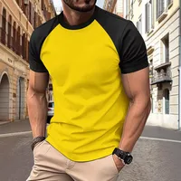 Men's T-shirt Pullovers Short Sleeve Men's Polo Shirts  Solid Color main image 4