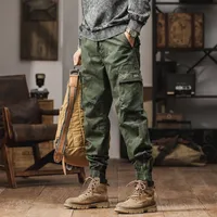 Men's Camouflage Cargo Pants Loose Fit Multi-Pocket Casual Trousers American Outdoor Style Autumn Fashion Trend main image 4