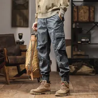 Men's Camouflage Cargo Pants Loose Fit Multi-Pocket Casual Trousers American Outdoor Style Autumn Fashion Trend main image 5