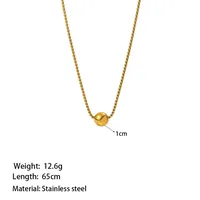 Casual Simple Style Commute Geometric 304 Stainless Steel Polishing Plating 18K Gold Plated Women's Bracelets Earrings Necklace main image 2