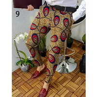 3D Printed Slim Fit Plaid Trousers, British Style Casual & Personalized Design, Autumn - Winter Collection (Multiple Styles) main image 5