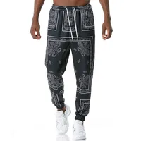 Men's Casual Pants With 3D Printed Paisley Pattern - Comfortable Trousers For Everyday Wear main image 1