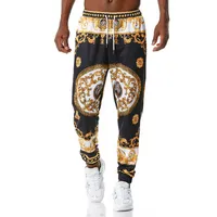 Men's Casual Pants With 3D Printed Paisley Pattern - Comfortable Trousers For Everyday Wear main image 5