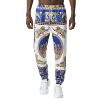 Men's Casual Pants With 3D Printed Paisley Pattern - Comfortable Trousers For Everyday Wear main image 4