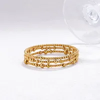 Simple Style Classic Style Geometric 304 Stainless Steel Plating Women's Bracelets main image 4