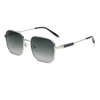 Casual Modern Style Solid Color Pc Square Full Frame Glasses main image 2