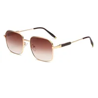 Casual Modern Style Solid Color Pc Square Full Frame Glasses main image 3