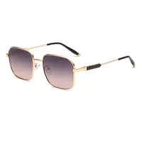 Casual Modern Style Solid Color Pc Square Full Frame Glasses main image 5