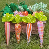 Cute Carrot Cloth Pendant Artificial Decorations main image 3