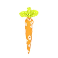 Cute Carrot Cloth Pendant Artificial Decorations sku image 4