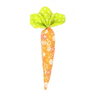Cute Carrot Cloth Pendant Artificial Decorations sku image 7