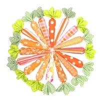 Cute Carrot Cloth Pendant Artificial Decorations main image 4