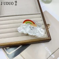 Women's Simple Style Clouds Acetic Acid Sheets Hair Claws sku image 3