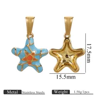 1 Piece 304 Stainless Steel Tortoise Shell Jewelry Accessories sku image 2