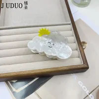 Women's Simple Style Clouds Acetic Acid Sheets Hair Claws sku image 2