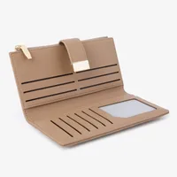 Women's Solid Color Pu Magnetic Buckle main image 4