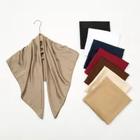 Women's Vacation Simple Style Solid Color Satin Solid Color Silk Scarf main image 1