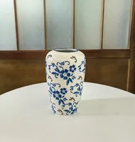 Chinoiserie Flower Ceramics Vase sku image 3
