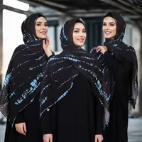 Women's Vacation Simple Style Color Block Chiffon Kerchief main image 1