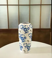 Chinoiserie Flower Ceramics Vase sku image 5