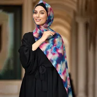 Women's Vacation Simple Style Color Block Chiffon Kerchief sku image 11