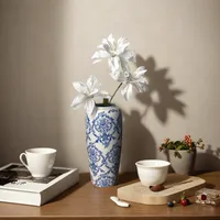 Chinoiserie Flower Ceramics Vase main image 4