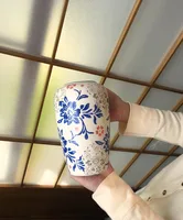 Chinoiserie Flower Ceramics Vase sku image 2