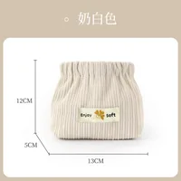 Casual Simple Style Solid Color Corduroy Storage Bag sku image 11