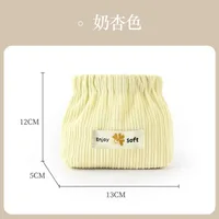 Casual Simple Style Solid Color Corduroy Storage Bag sku image 13